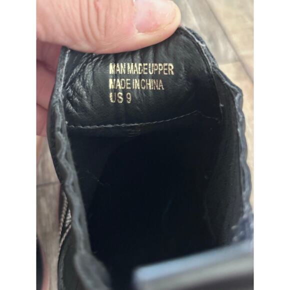 Mi.iM Miracle Miles Women's Black Leather Pointed Toe Bryce Western Boots Size 9 - Picture 3 of 7